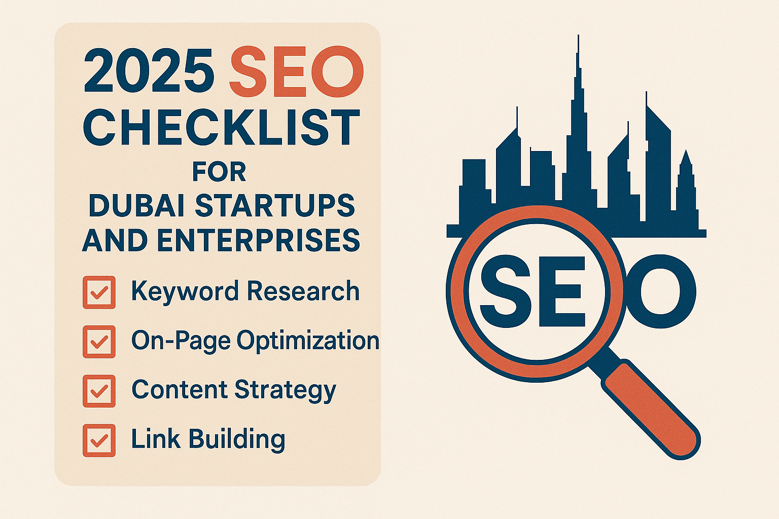 2025 SEO Checklist for Dubai Startups and Enterprises